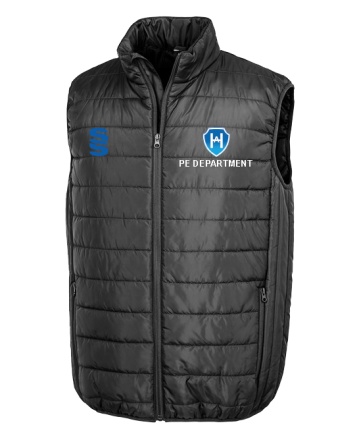 PE Department - Padded Bodywarmer - Unisex Fit