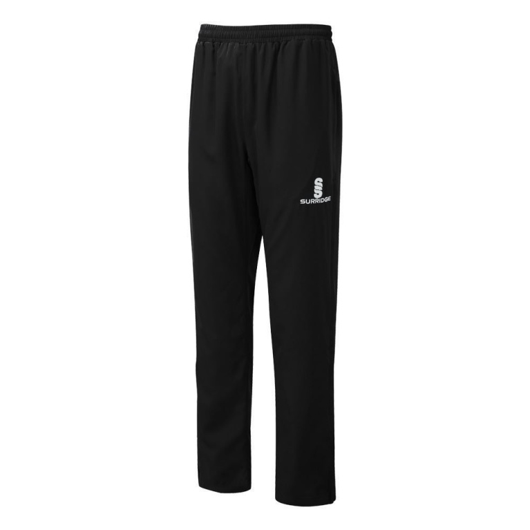 POPLIN TRACK PANT - BLACK